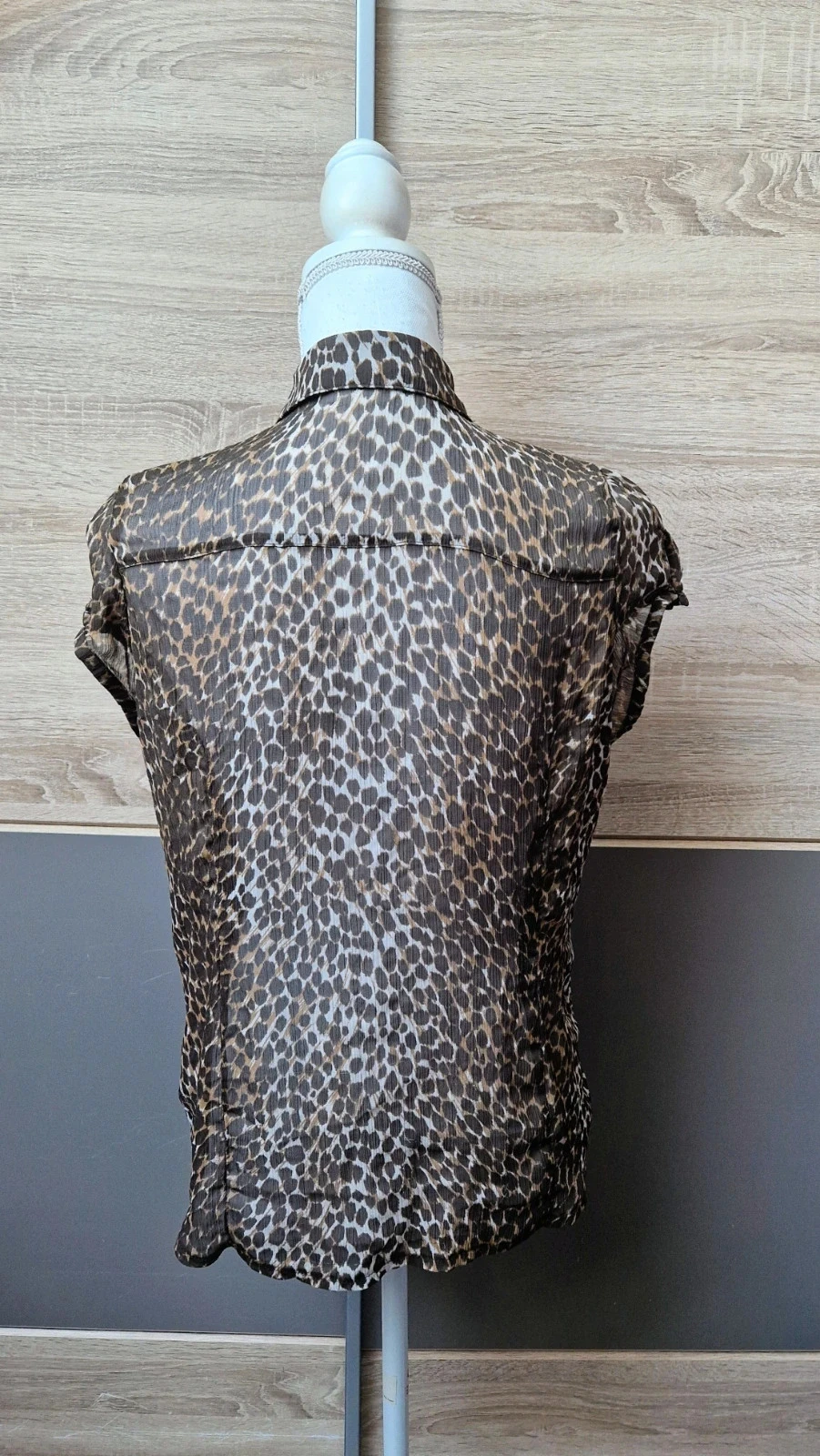 Blusa transparente de leopardo Talla 44/46 – photo 3
